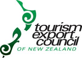 Tourism Export Council logo with green designs.